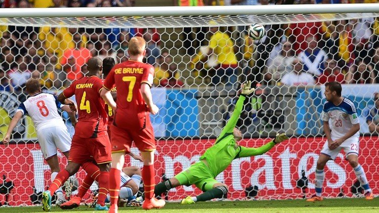 بلجيكا تفوز على روسيا بهدف قاتل وتبلغ دور الـ 16 