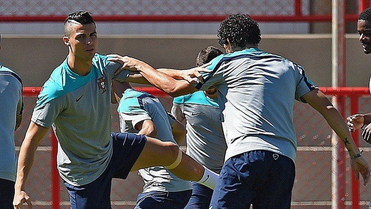 التسريحة الثالثة لرونالدو في المونديال