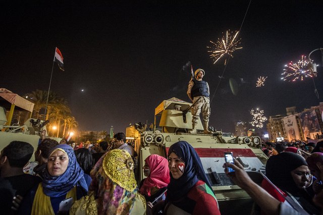 مصر...الشعب يعبر عن فرحته بانتخاب السيسي