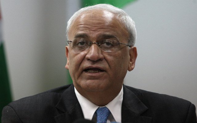 عريقات يدعو لتحرك دولي ضد إسرائيل بسبب الأسرى المضربين عن الطعام