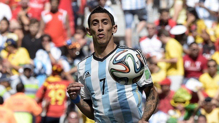 دي ماريا يشارك منتخب بلاده الأرجنتين في نهائي المونديال