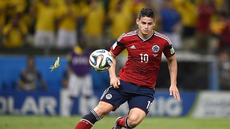 الكولومبي رودريغيز: أحلم باللعب في ريال مدريد