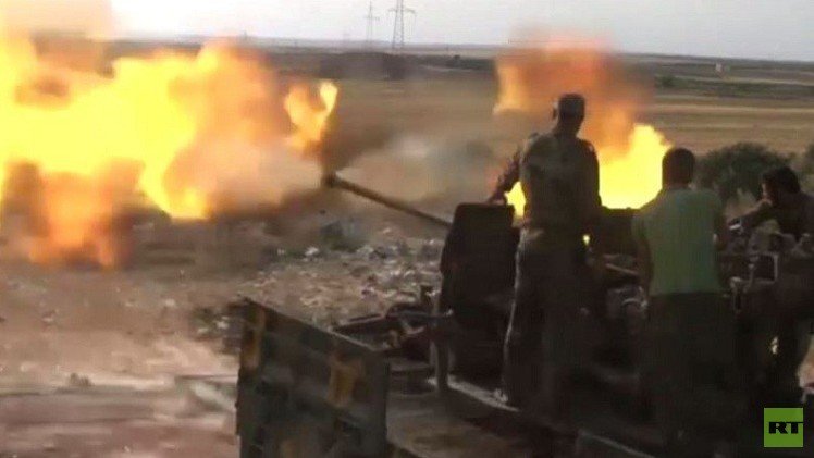 تقدم الجيش السوري في مناطق بريف حلب