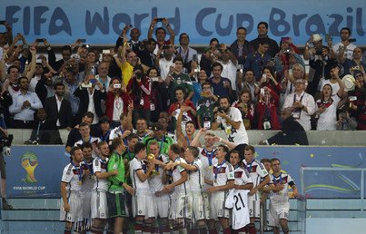 تتويج المنتخب الألماني بلقب مونديال البرازيل 2014