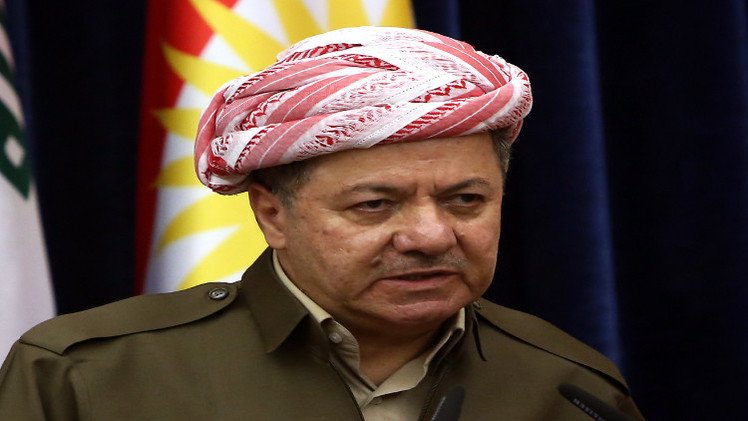 البارزاني يطالب المجتمع الدولي بإمداده بالسلاح لمواجهة الدولة الإسلامية