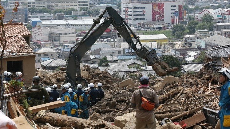 السلطات اليابانية توصي بإجلاء 160 ألفا من سكان هيروشيما