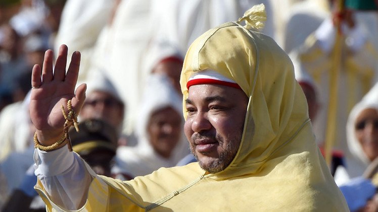 الحرس المدني الإسباني يوقف ملك المغرب