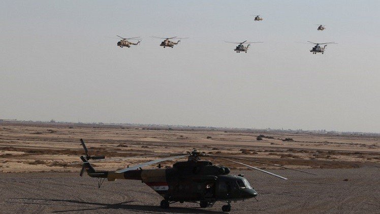 طيران الجيش العراقي يقصف مواقع لـ "الدولة الإسلامية" بالقرب من آمرلي
