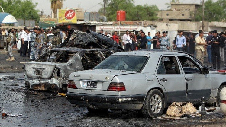 مقتل وإصابة أكثر من 40 عنصر أمن عراقي بتفجير سيارة مفخخة جنوب بغداد