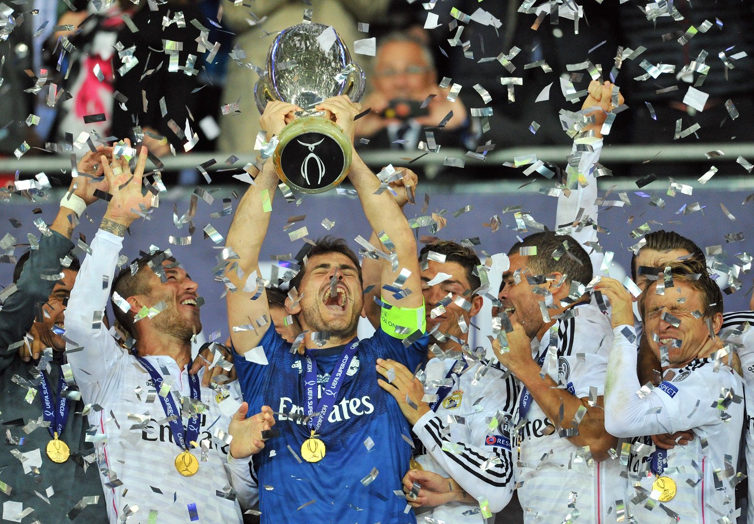  ريال مدريد يتوج بلقب كأس السوبر الأوروبية 2014
