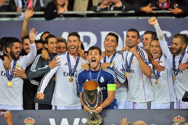  ريال مدريد يتوج بلقب كأس السوبر الأوروبية 2014