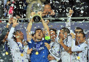  ريال مدريد يتوج بلقب كأس السوبر الأوروبية 2014