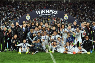  ريال مدريد يتوج بلقب كأس السوبر الأوروبية 2014