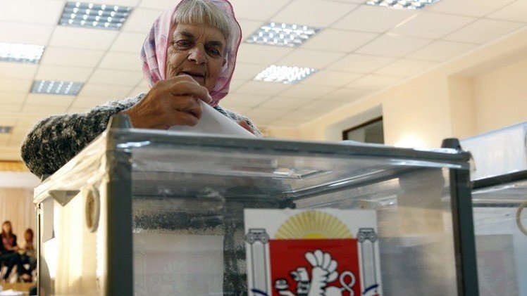 تقدم حزب "روسيا الموحدة" في الانتخابات المحلية في القرم 