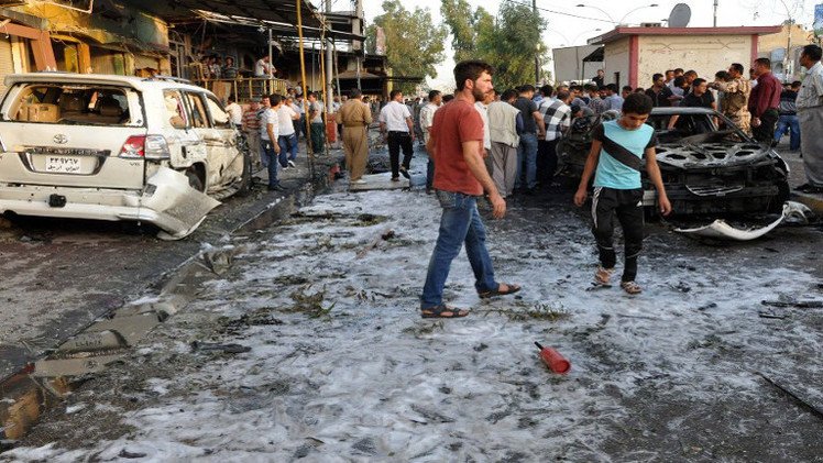مقتل طفلة وإصابة 5 أشخاص في قصف لمسلحي "الدولة الإسلامية" في العراق