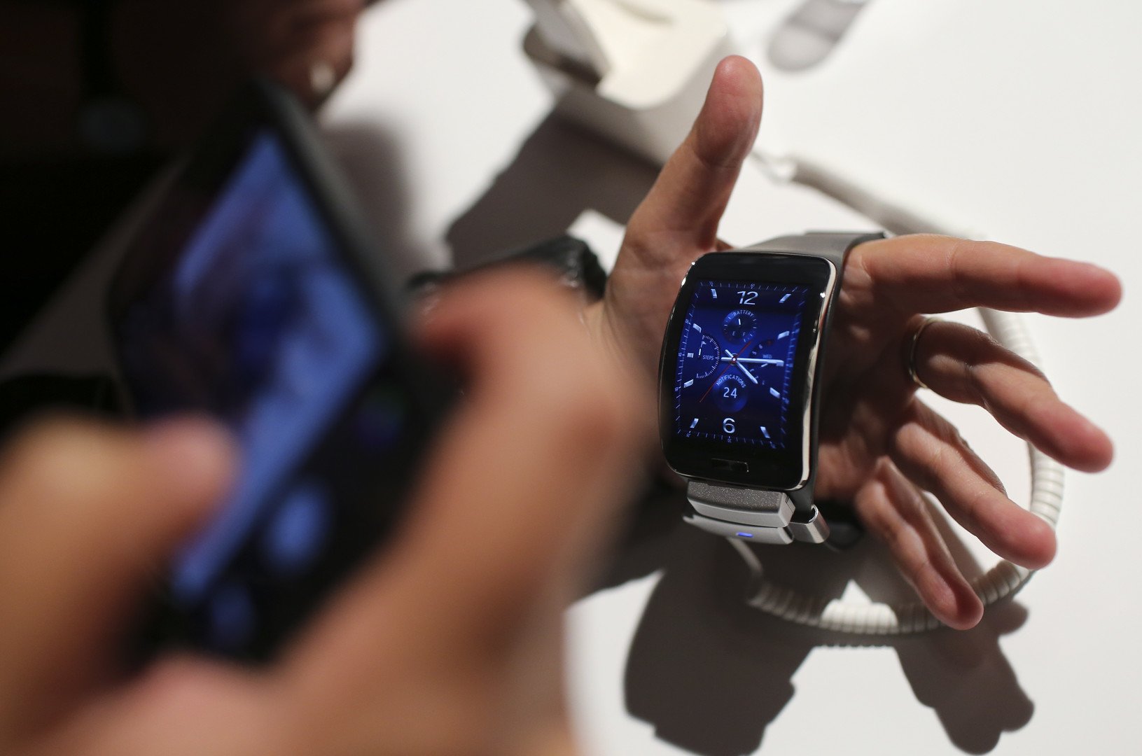 ساعة ذكية Gear S Samsung
