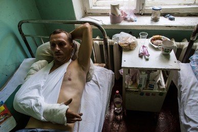 صورة فوتوغرافية التقطها أندريه ستينين في أوكرانيا