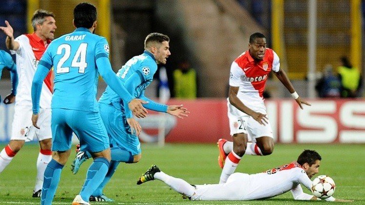 موناكو يعود من موسكو بتعادل سلبي أمام زينيت