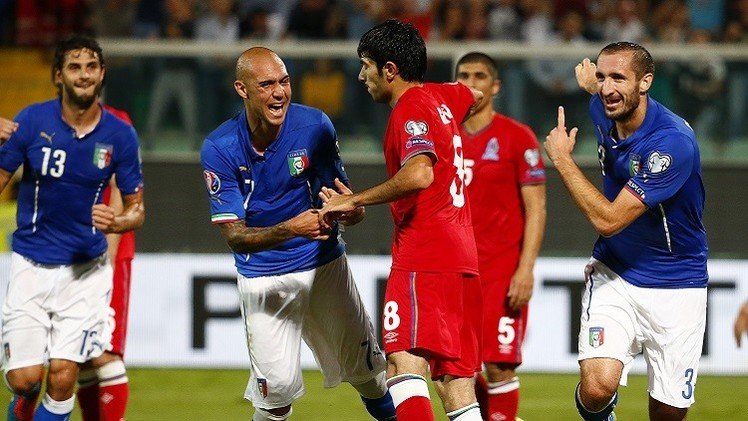 كيليني ينقذ إيطاليا من كمين أذربيجان في تصفيات "يورو 2016"