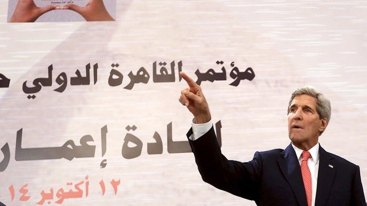 كيري يجدد تعهد واشنطن بحل دائم للصراع الفلسطيني الإسرائيلي