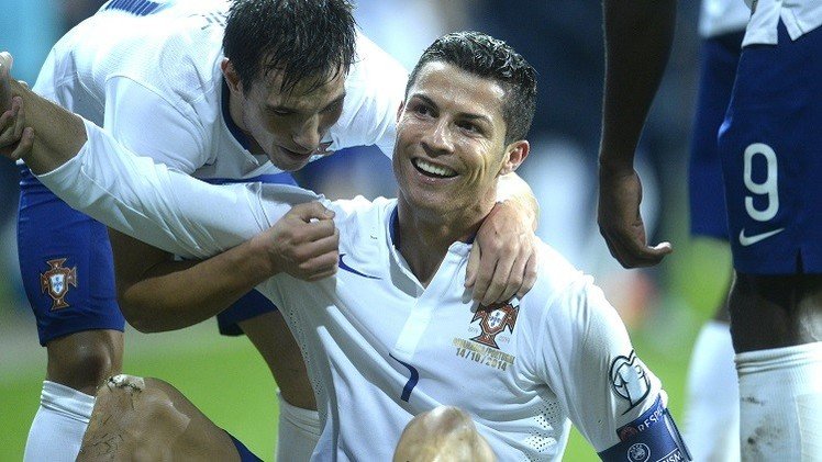 رونالدو يهدي البرتغال أول ثلاث نقاط في تصفيات "يورو 2016"