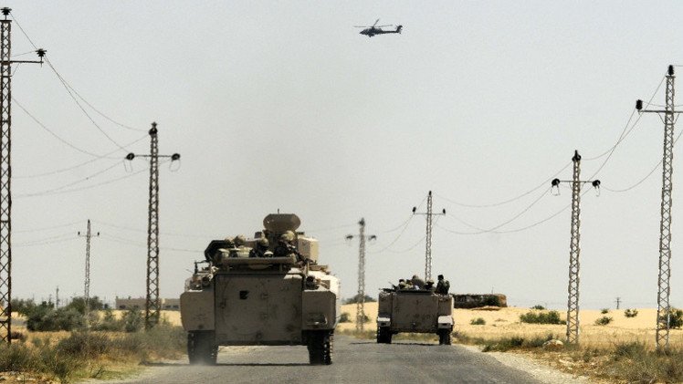 قوات "التدخل السريع" بالجيش المصري تتوجه إلى شمال سيناء 