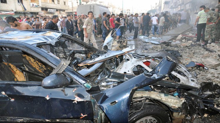 قتلى وجرحى في انفجار سيارة مفخخة بحمص السورية
