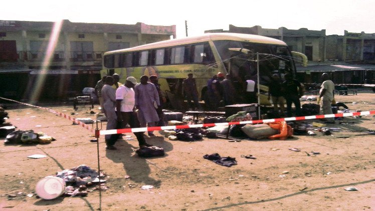 8 قتلى بتفجير  3 قنابل في محطة حافلات شمال نيجيريا