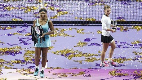 الأمريكية سيرينا ويليامز والرومانية سيمونا هاليب