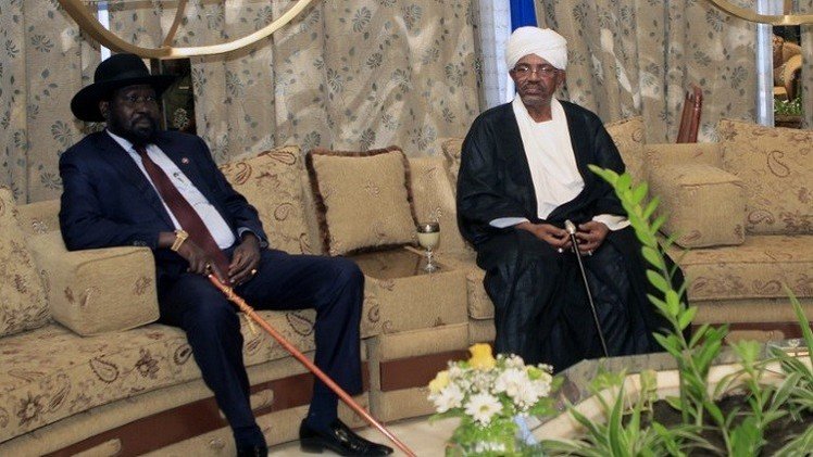 البشير وسلفا كير يتفقان على استئناف المباحثات لترسيم الحدود