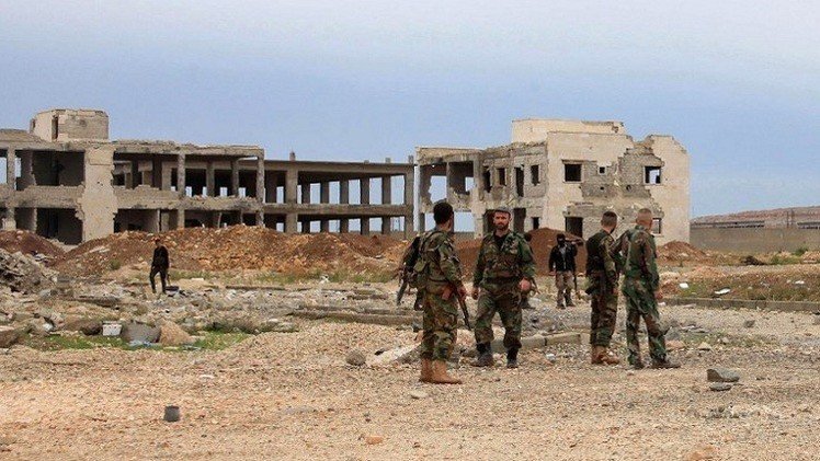 الجيش السوري يستعيد السيطرة على شركة حيان للغاز وآبار جحار والمهر بحمص