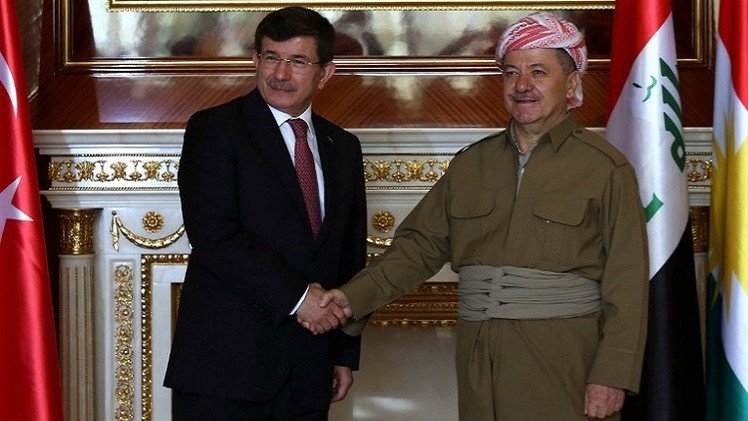 داود أوغلو من أربيل: أمن العراق هام وحيوي بالنسبة لتركيا