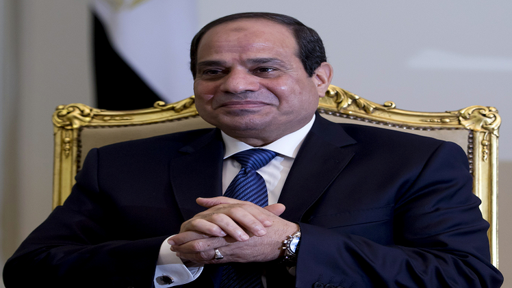 السيسي يغادر إلى روما وباريس