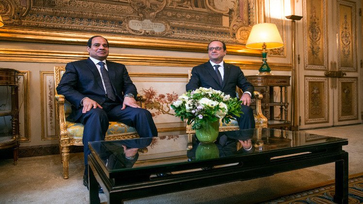 هولاند: الإرهاب يضرب مصر ويجب علينا أن نتحرك معا لمواجهته
