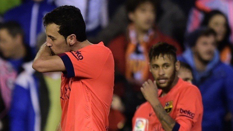 بوسكيتس ينقذ برشلونة من كتيبة خفافيش المستايا