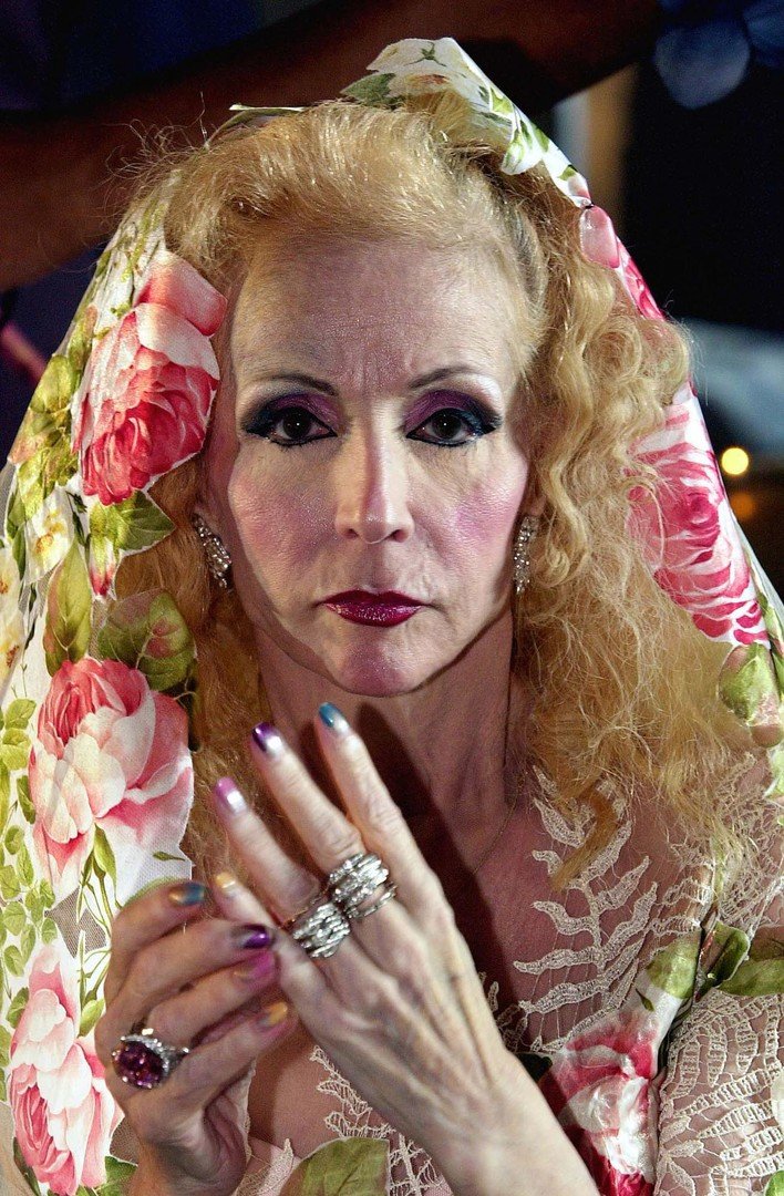   الفنانة الراحلة صباح أثناء حضور مهرجان الإسكندرية الدولي للموسيقى بمدينة الإسكندرية 29 يونيو 2003 