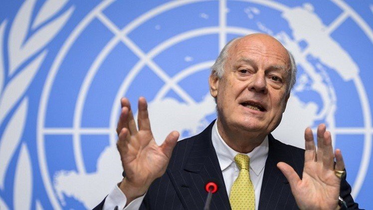 دي مستورا يدعو إلى تجميد المعارك في مدينة حلب قبل التسوية السياسية 