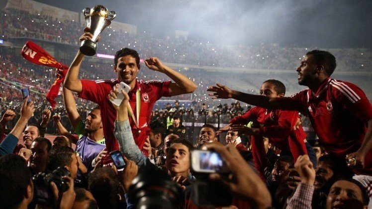 الأهلي المصري يتوج بطلا لكأس الاتحاد الافريقي بهدف قاتل