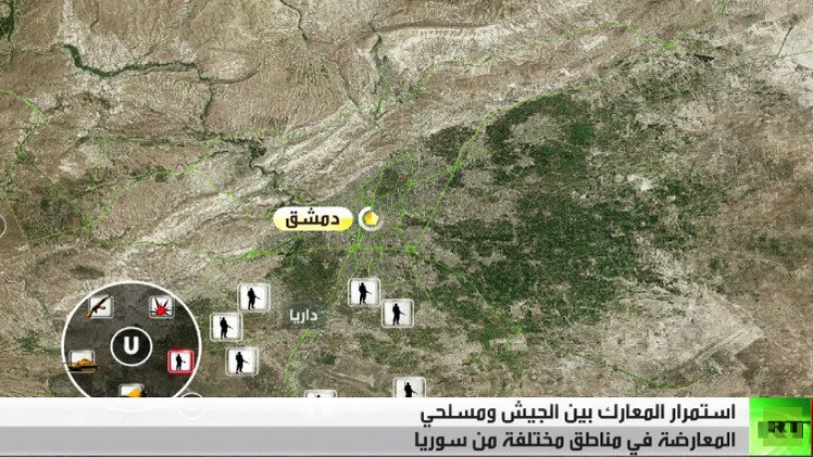 تجدد الاشتباكات في محيط مطار دير الزور