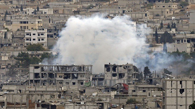 "التحالف" يدمر 5 مواقع قتالية لـ"داعش" في عين العرب
