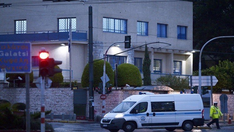 إطلاق نار على السفارة الإسرائيلية في أثينا