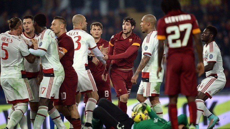 قمة ذئاب روما والروسونيري تنتهي بتعادل سلبي