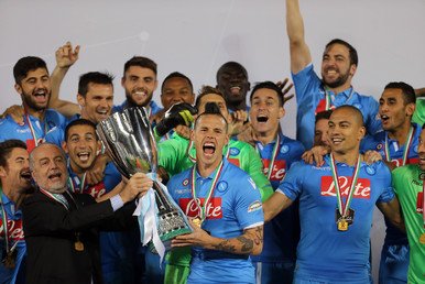 نابولي بطلا لكأس السوبر الإيطالي