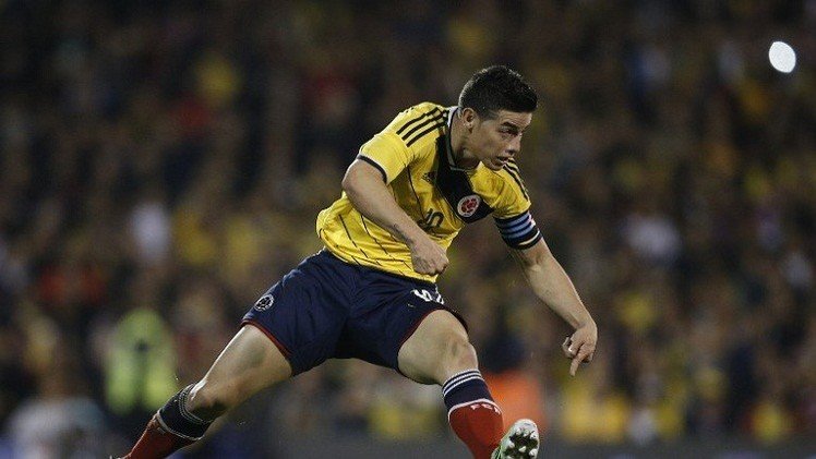 الكولومبي خيمس رودريغيز يفوز بجائزة بوشكاس لأفضل هدف في 2014