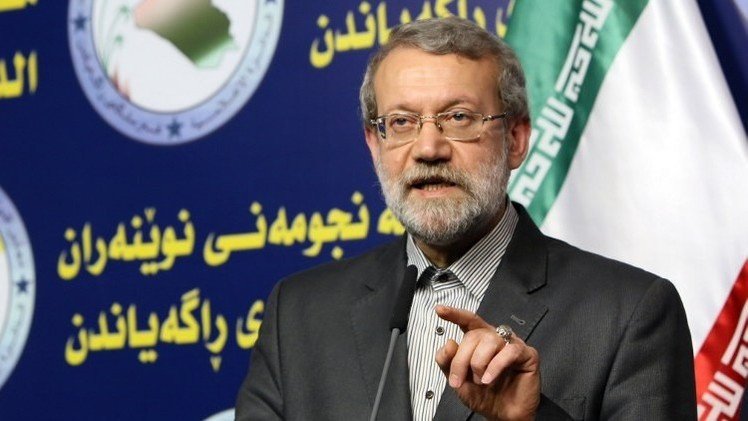 لاريجاني: إیران سترد بقفزة تقنیة نوویة علی أي إجراء للکونغرس الأمريکي