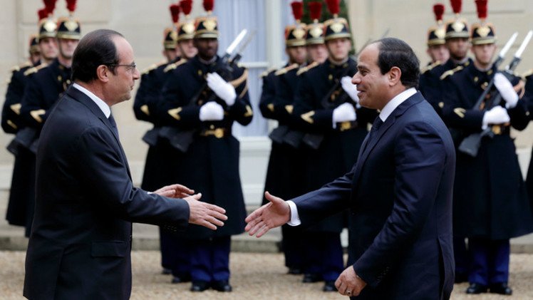 السيسي وهولاند يدعوان لاتخاذ تدابير أممية جديدة ضد "داعش"