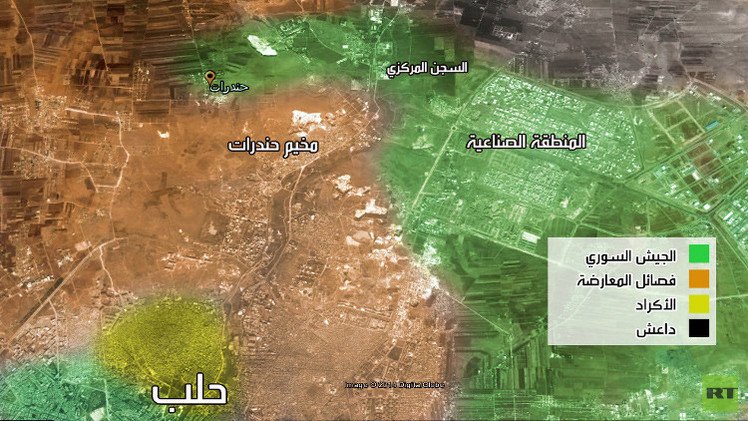 سوريا.. الجيش يغلق الطريق بين حلب والحدود التركية 