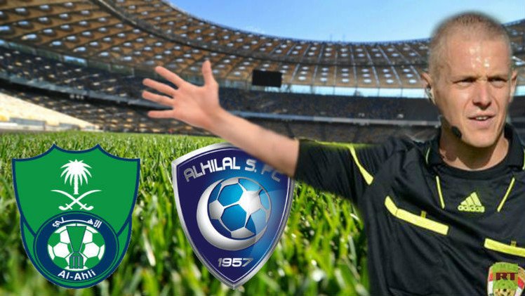 طاقم تحكيم هنغاري لمباراة الأهلي والهلال