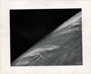أول صورة ملتقطة من الفضاء، أكتوبر 24، 1946