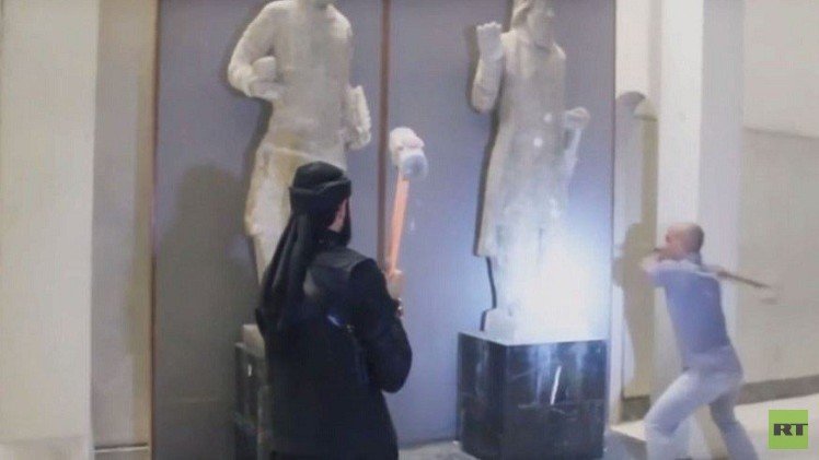 "داعش" تحاول محو التاريخ الحضاري للمنطقة عبر تدمير آثارها